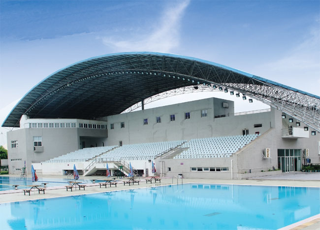 敦化游泳馆网架