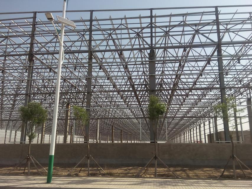 敦化汽车工业厂房网架